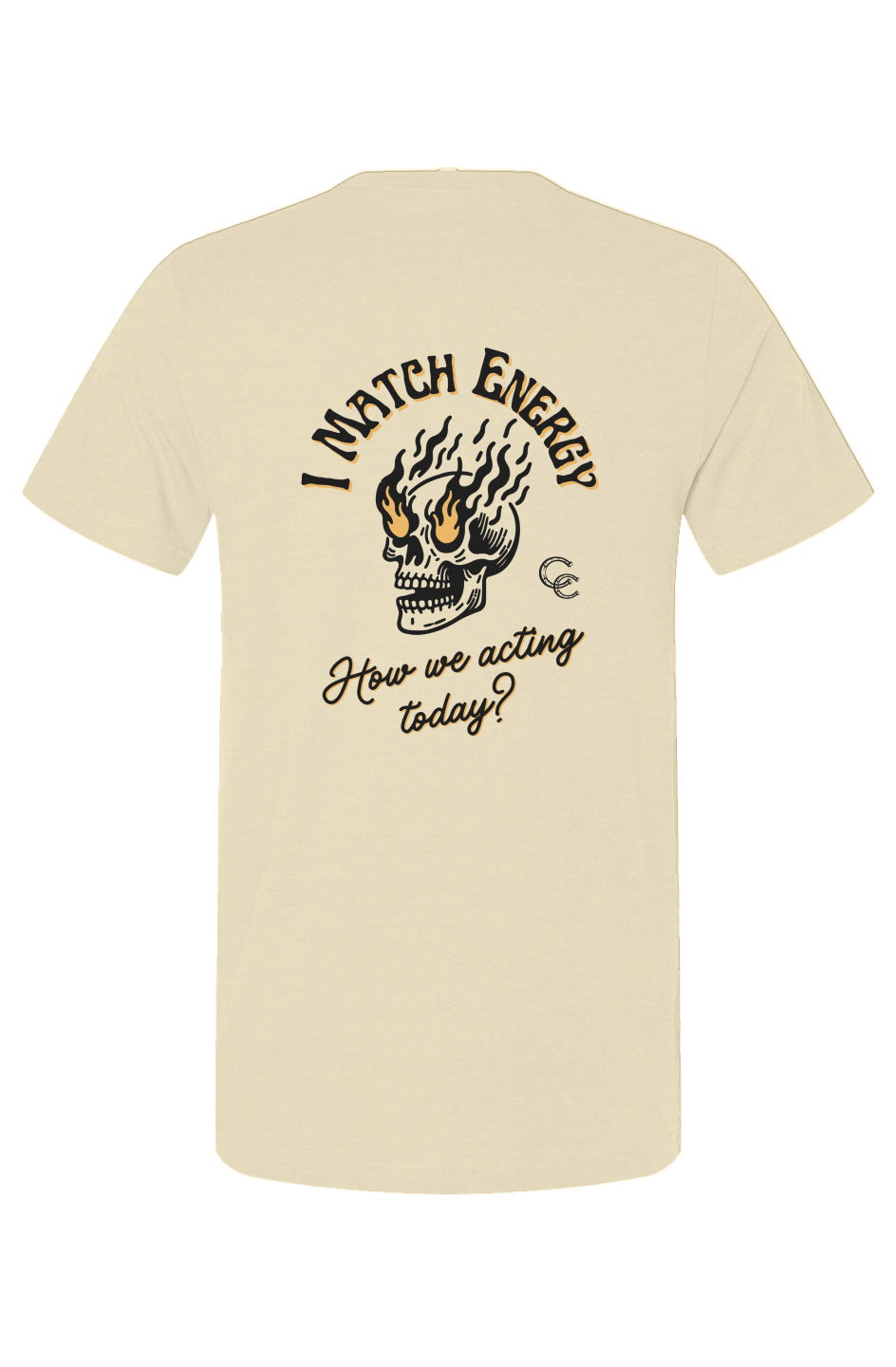 Flaming Skull GOLD - "How we Acting Today"
